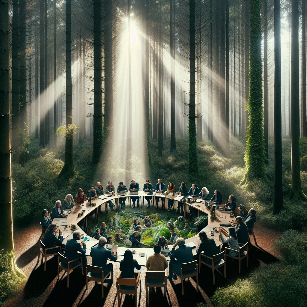 Vergaderingen in de Bossen van de Veluwe voor Inspirerende Ontmoetingen