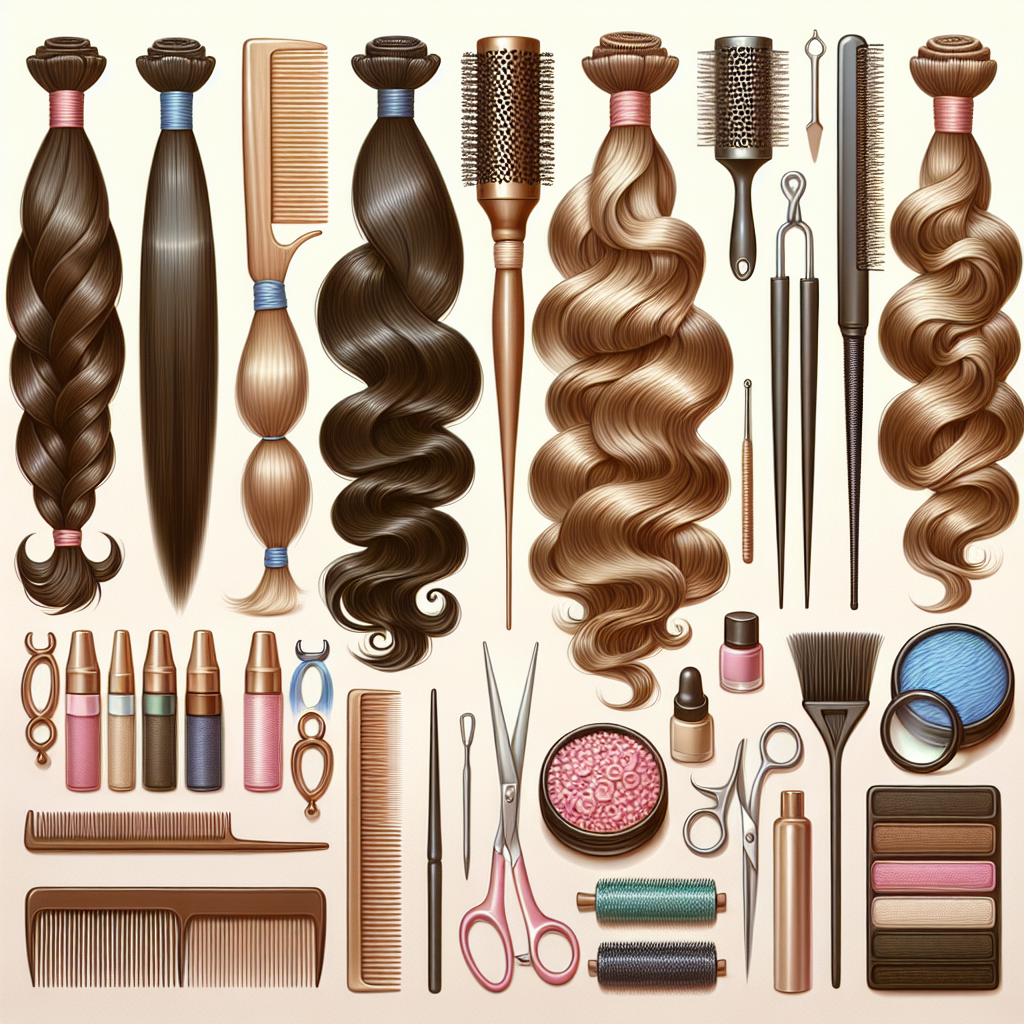De Verschillende Soorten Hairextensions en Hun Toepassingen
