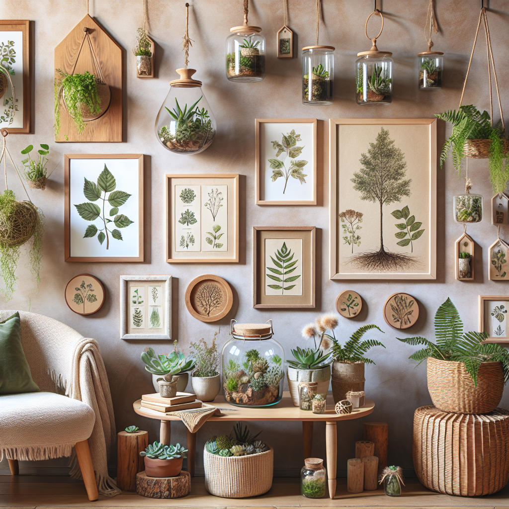 Botanische Wanddecoraties Voor Een Natuurlijke Look in Jouw Huis