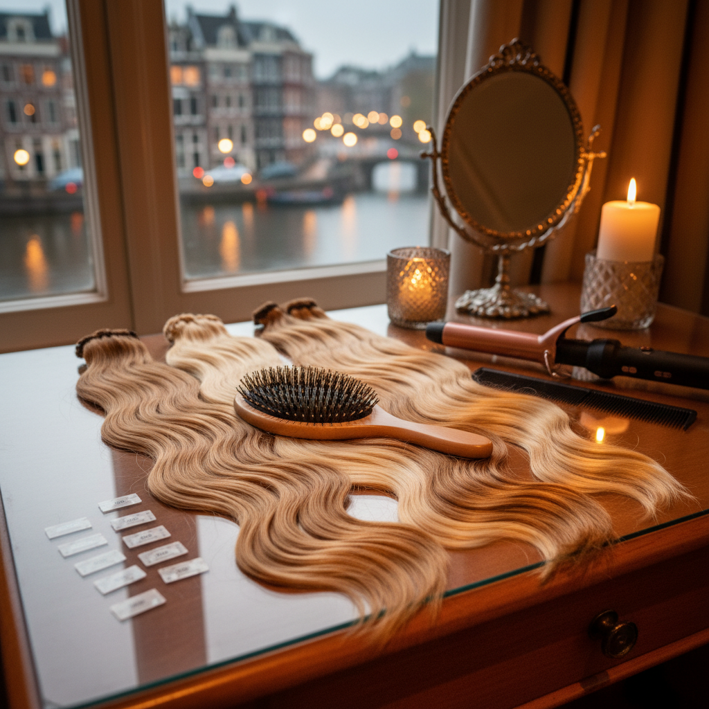 Tape extensions zijn niet alleen voor lang haar